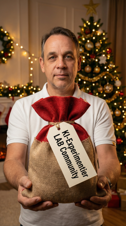 🎁 Lass uns die KI-Experimentier LAB Community verschenken.