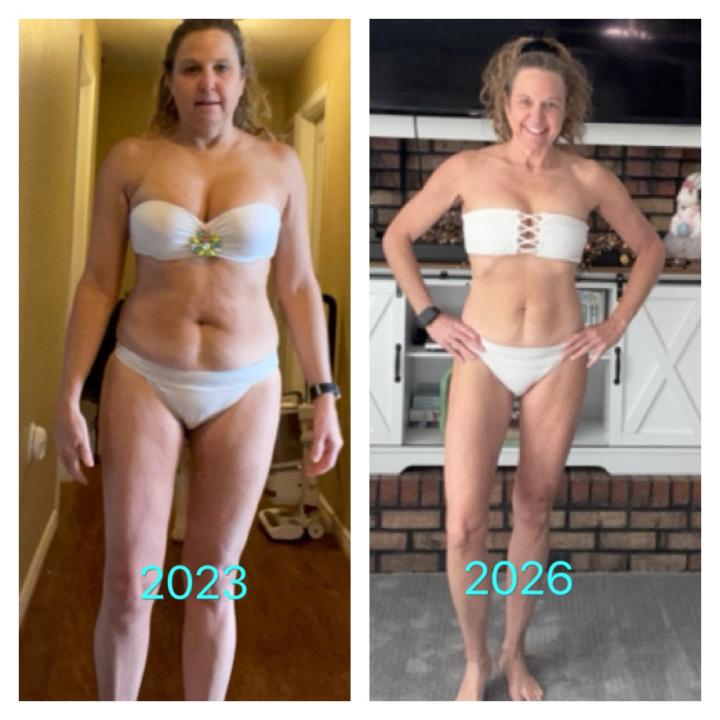 Before and after finding peptides 