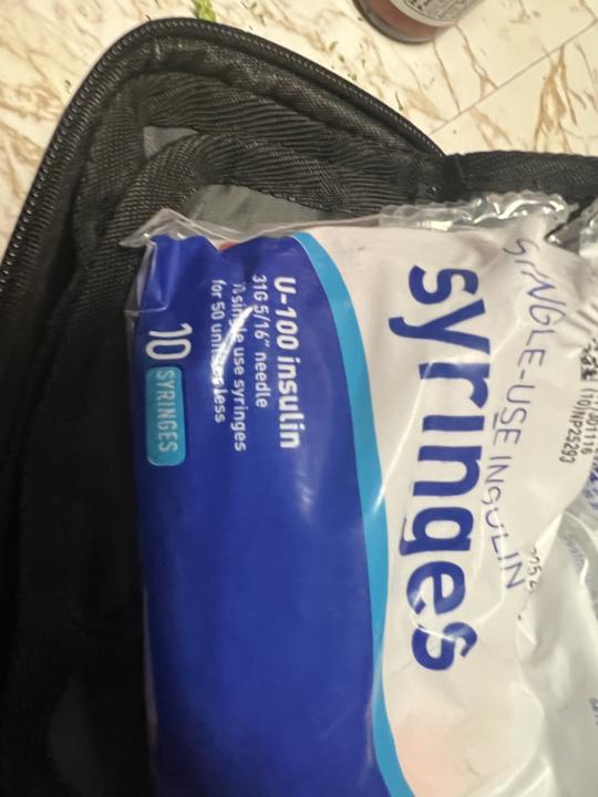 Different syringes…?