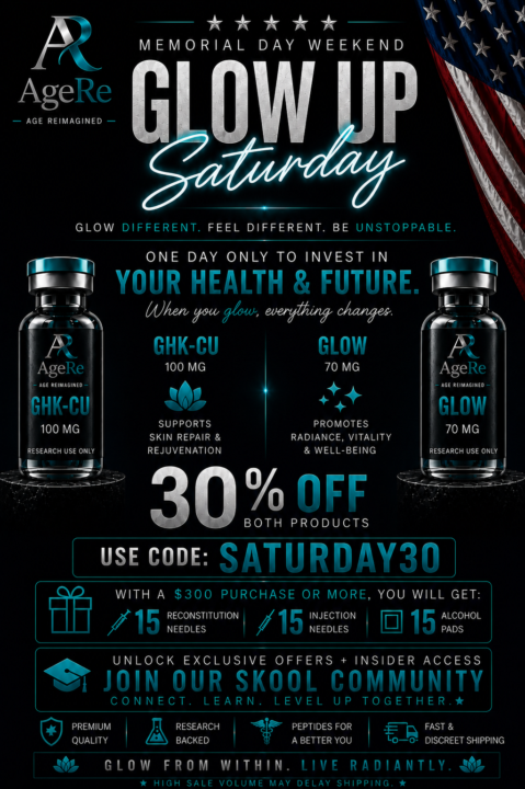 Saturday Glow Up Sale! ❤️