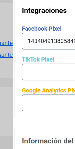 PIXEL FACEBOOK