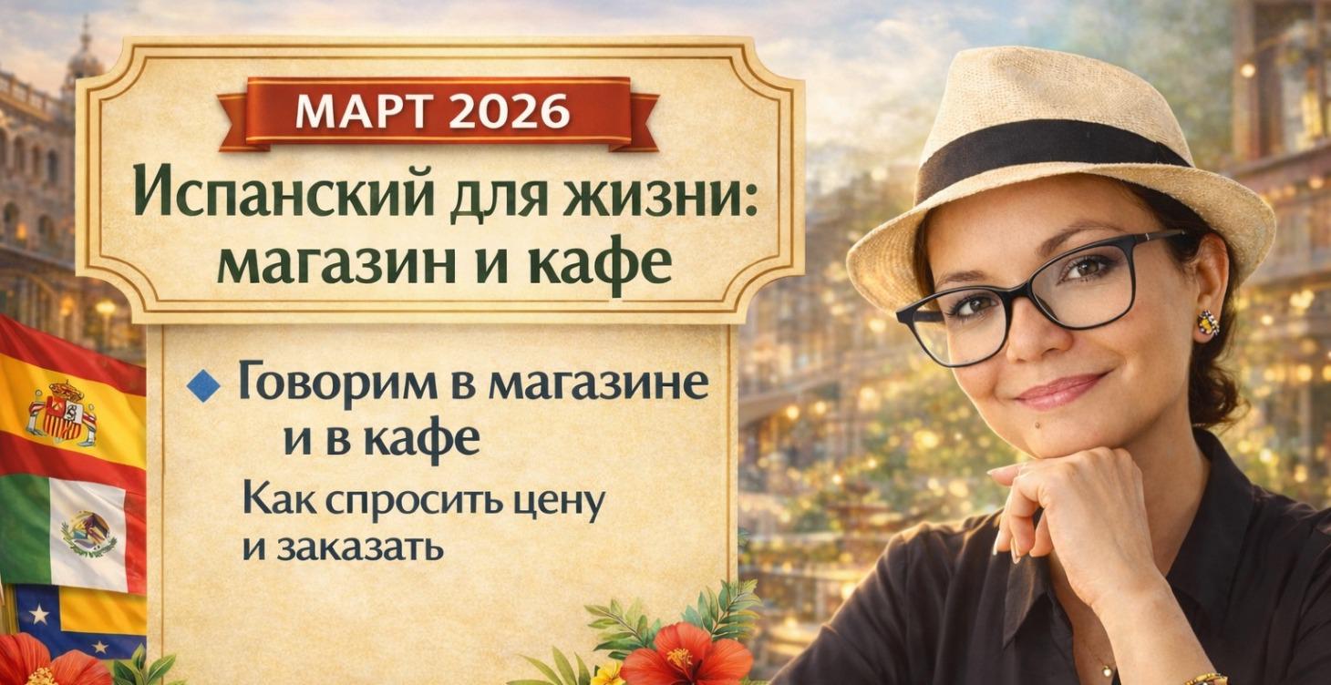 Испанский для жизни: магазин и кафе