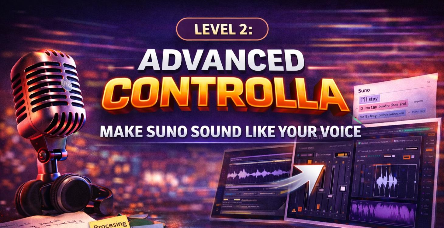 How to make Suno sound like YOUR voice Level 2