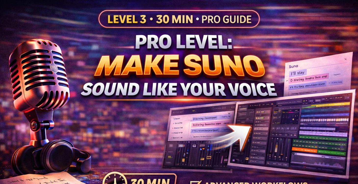 How to make Suno songs Sound like YOU Level 3