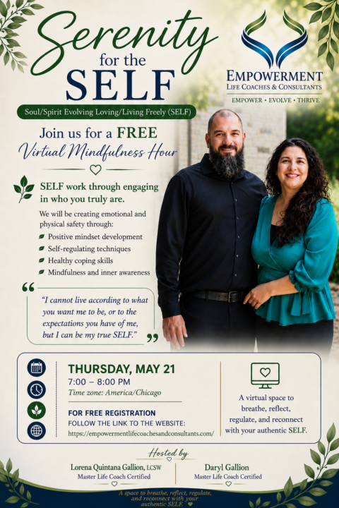 Serenity for the SELF Free Virtual Mindfulness Hour