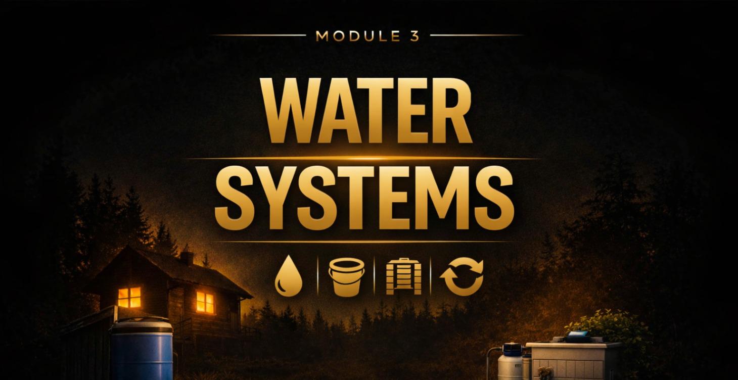 💧 MODULE 3 – WATER SYSTEMS