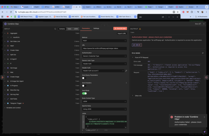 Problems with Fal.Ai Authentications