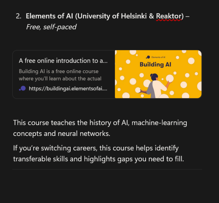Elements of AI Course. "For Beginners" ???