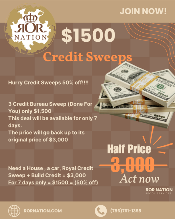 Credit is apart of your journey to wealth!