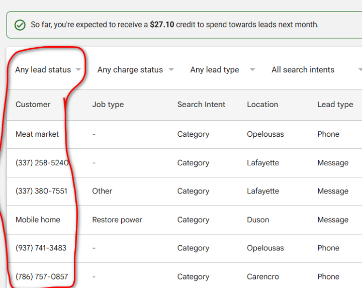 call tracking