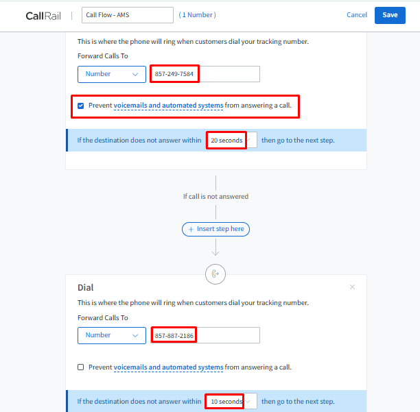 Call flow help!