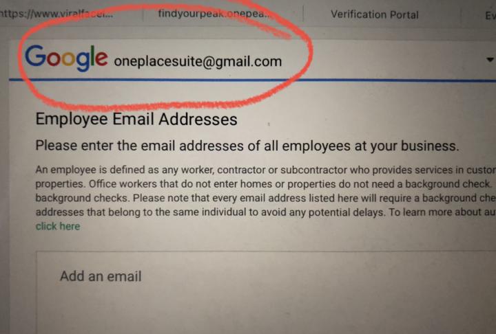 Help w/Evident for Business verification 