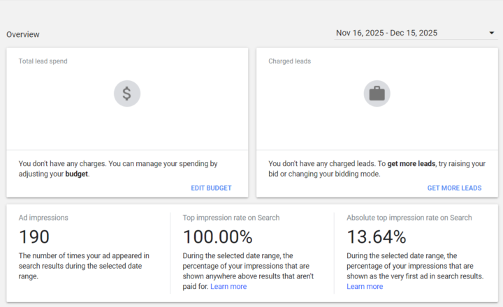 Running LSA for 2 HVAC companies serving the exact same areas...