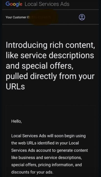 Update LSA - website 