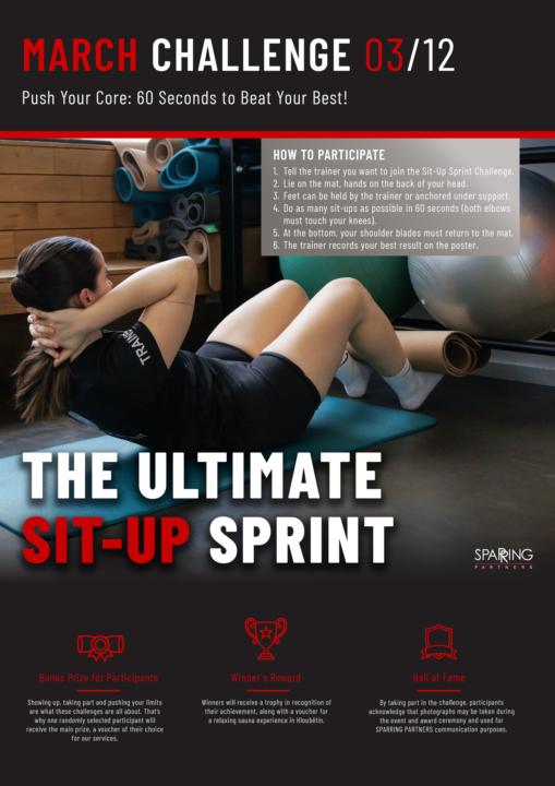 The Ultimate Sit-Up Sprint | March Challenge