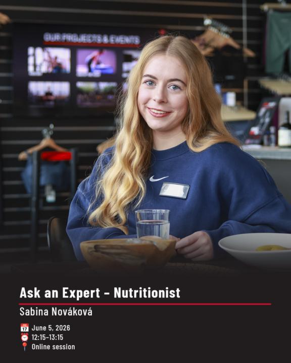 Ask an Expert – Nutrition with Sabina Nováková