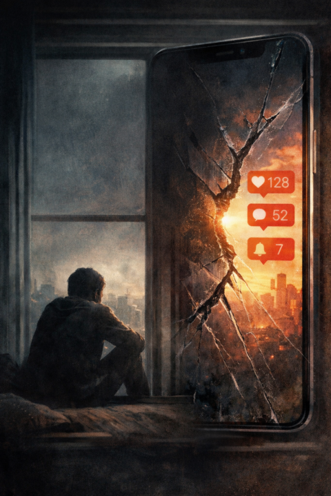 Why many people escape into social media?