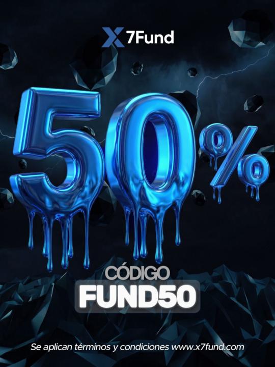 50 % de dscto en fondeo!