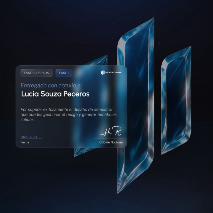 Cuenta de fondeo 5k pasada!!! ❤️