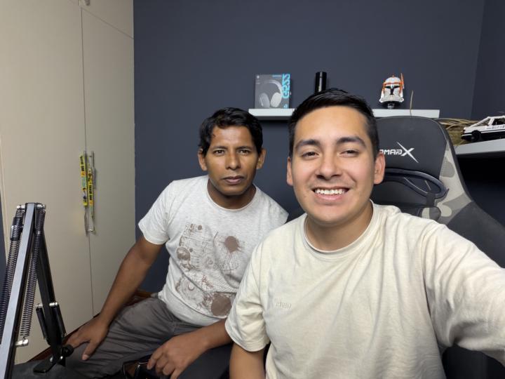 Hoy conocí a un miembro de la comunidad! 