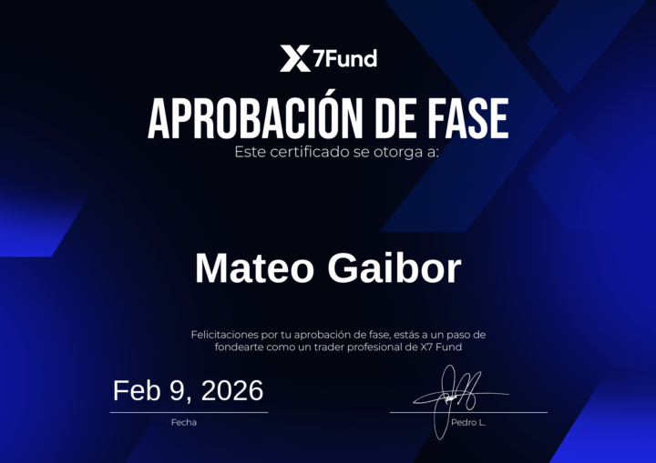 Fondeado en una semana con dos cuentas 