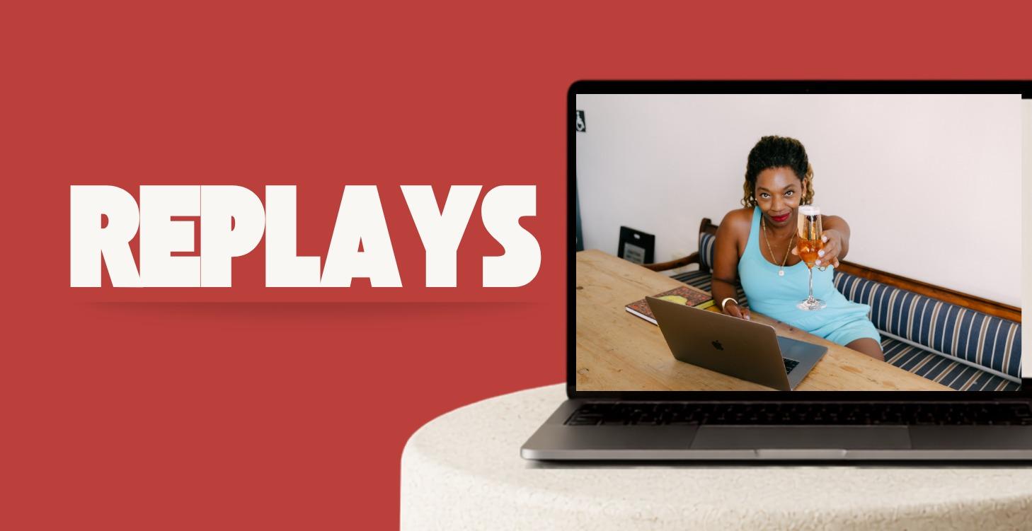 REPLAYS: Live Workshops with Tara