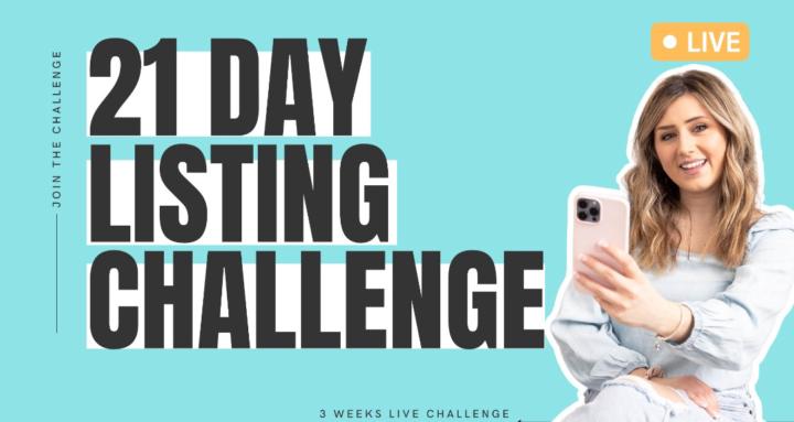 21 Day Listing Challenge J25