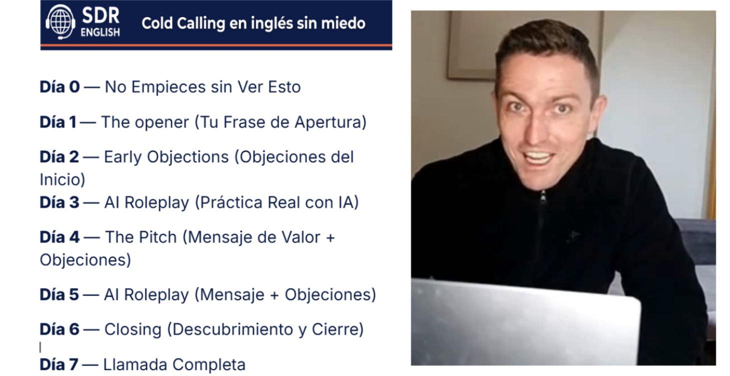 Cold Calling en Inglés Sin Miedo — Reto de 7 Días