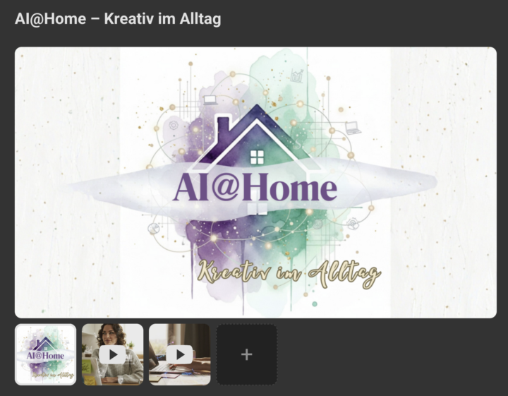 📋 Community zu verkaufen: AI@Home - Kreativ im Alltag