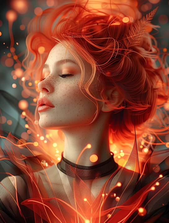Magical Redheads in Midjourney