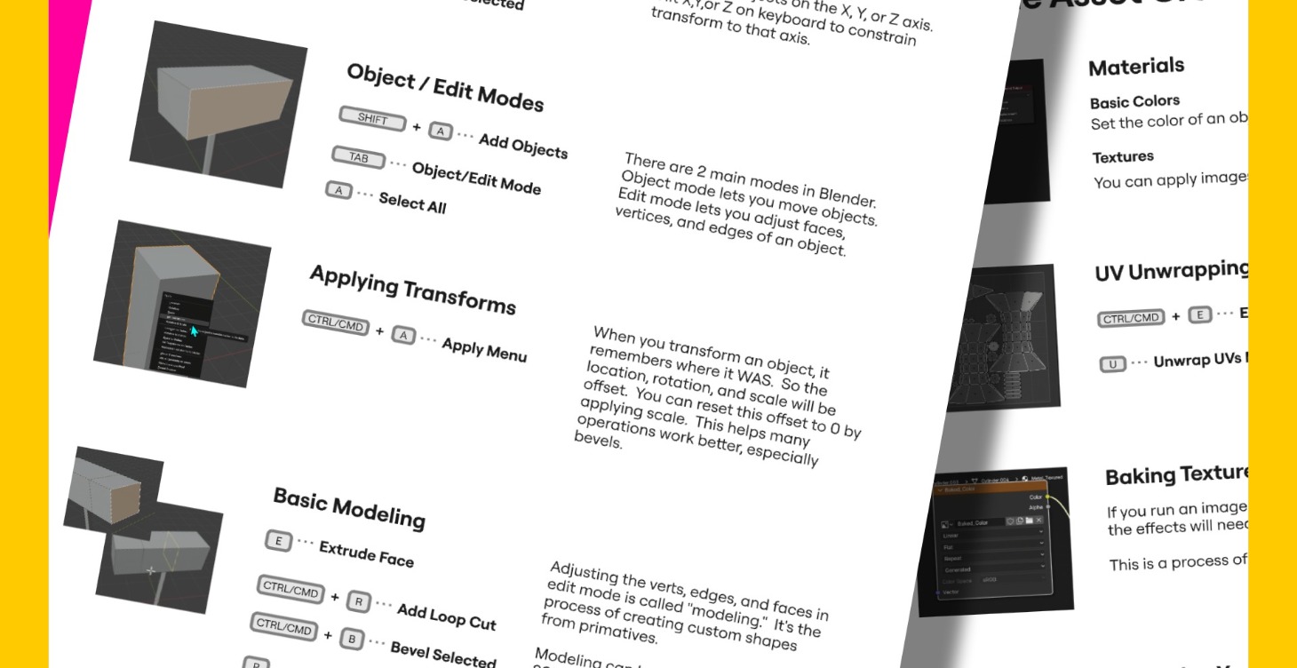Free Blender Study Guide