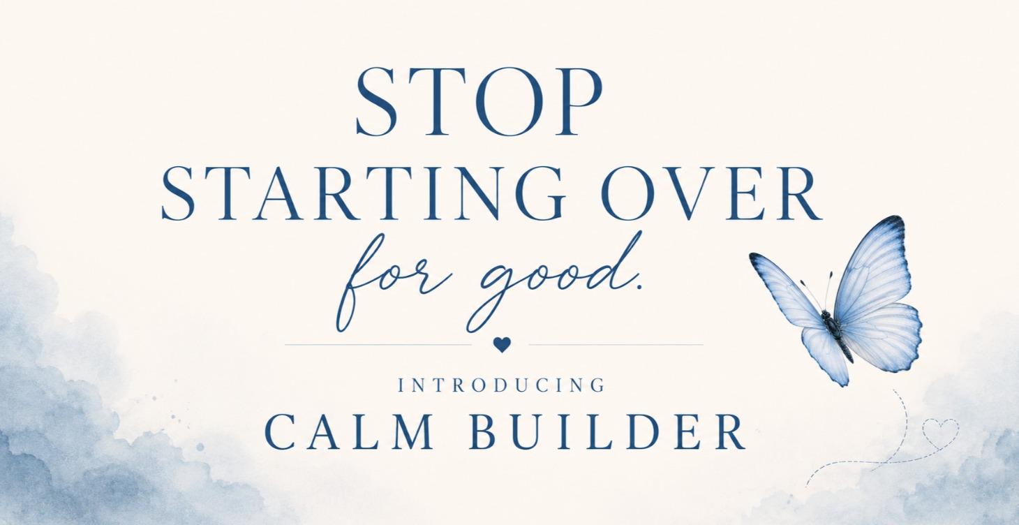 Stop starting over - Introduction to Calm Builder