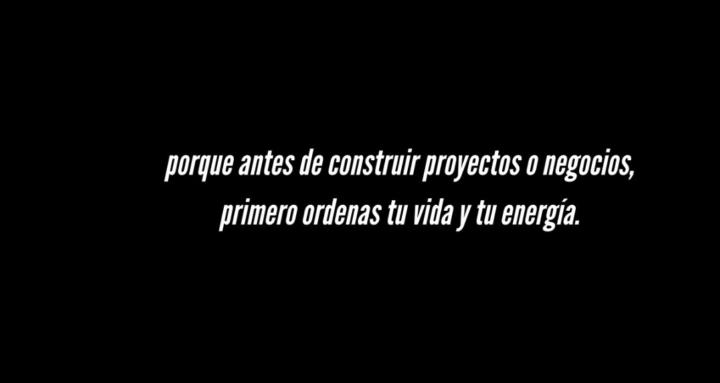 Tu arquitectura de vida. 