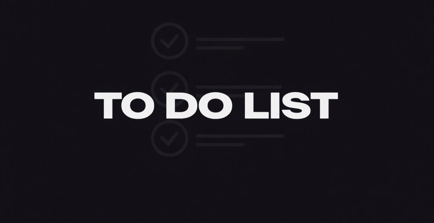 (TO DO LIST)