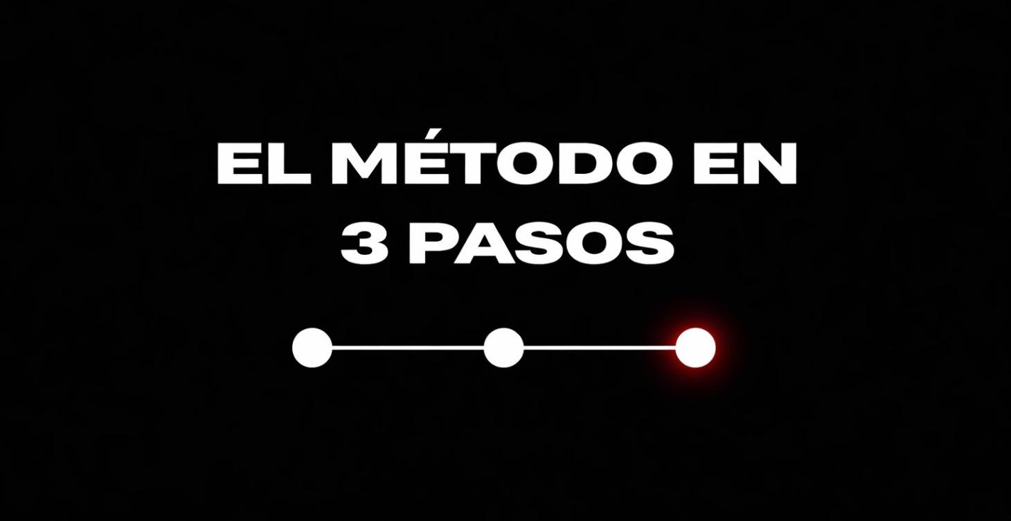 Arquitectura en tres pasos.