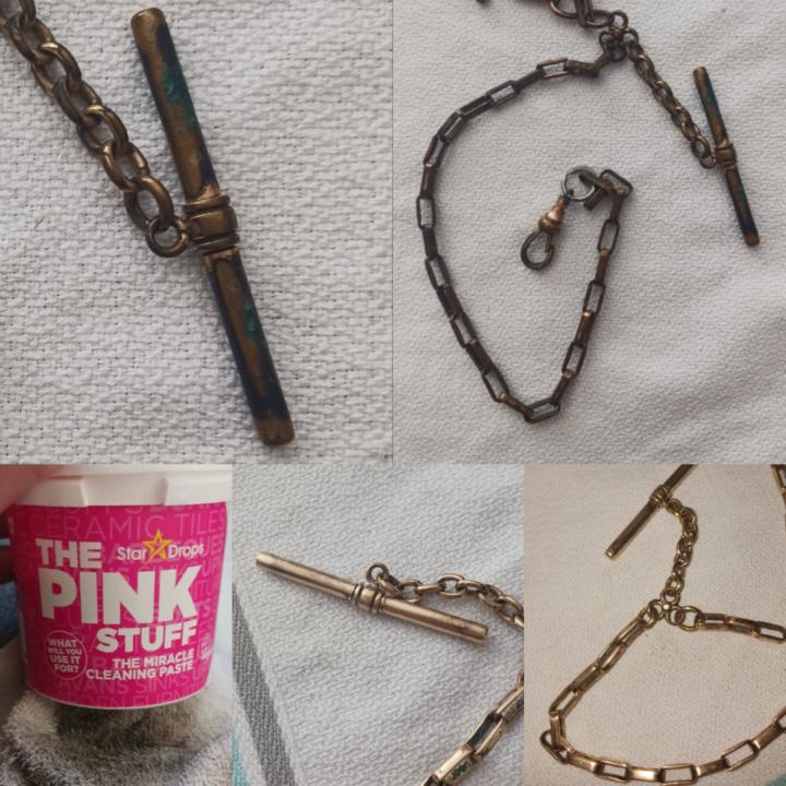 Rescuing a gold filled watch chain