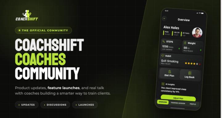 CoachShift Coaches Community