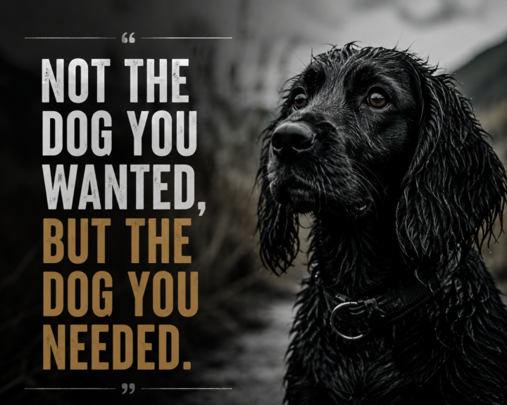 Sometimes the hardest dogs arrive to teach the lessons we’ve been avoiding.