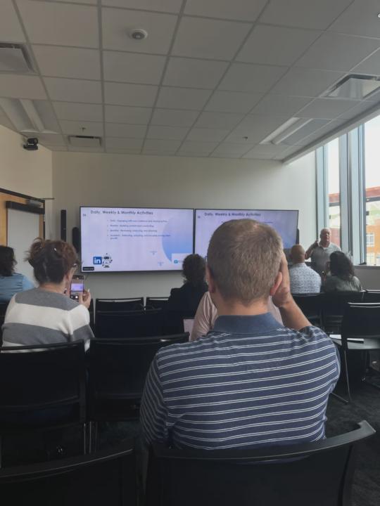 I went to a LinkedIn event this week