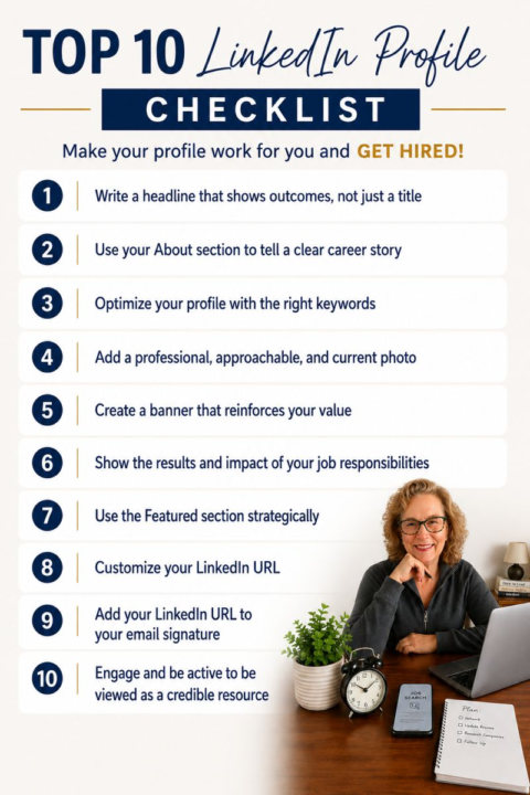 SIMPLE CHECKLIST & Kudo's to Mindy Stern👏 or a great Infographic!