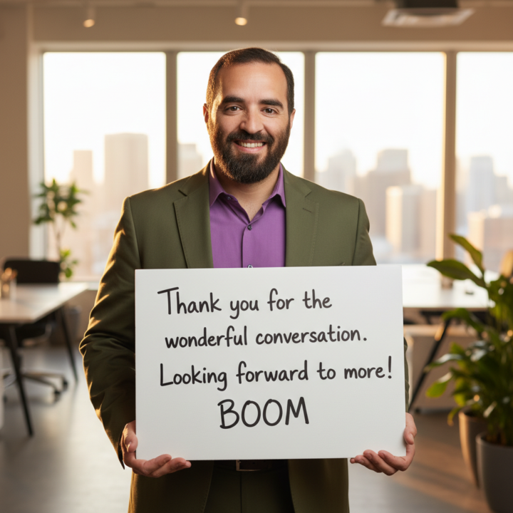 Image Prompt to use for when you speak to someone