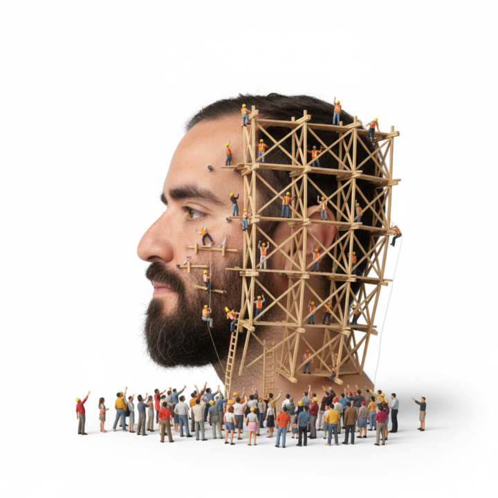 Try this Image Prompt with evyAI along with your headshot.. 