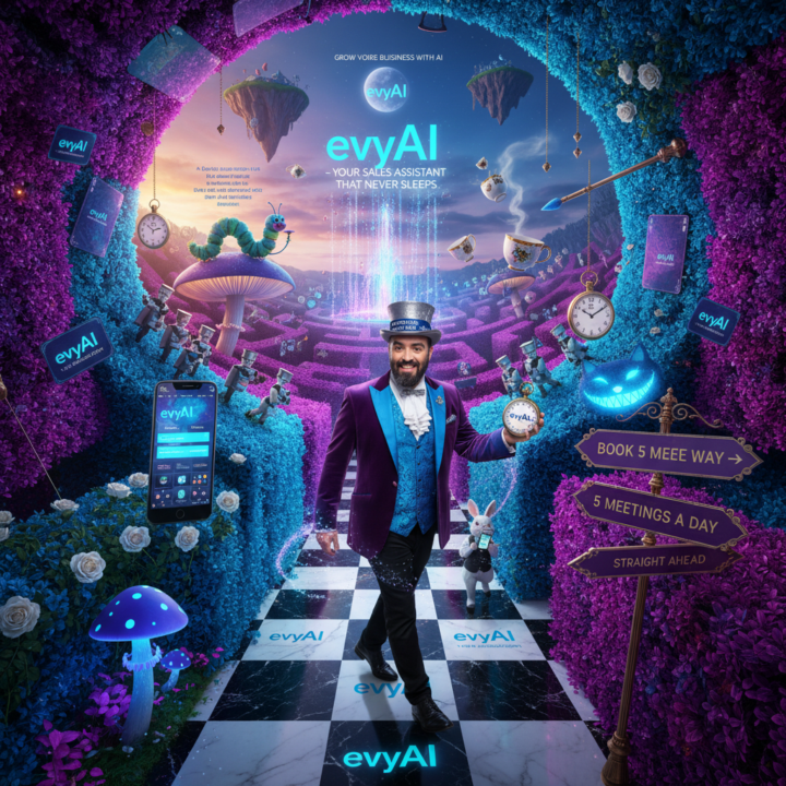 Alice in Wonderland Labyrinth - The evyAI Rabbit Hole