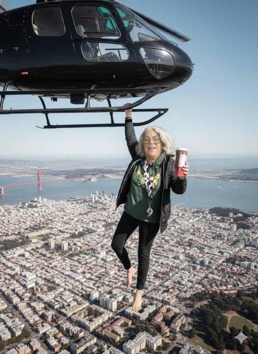 Per Joe’s instructions #helicopter prompt