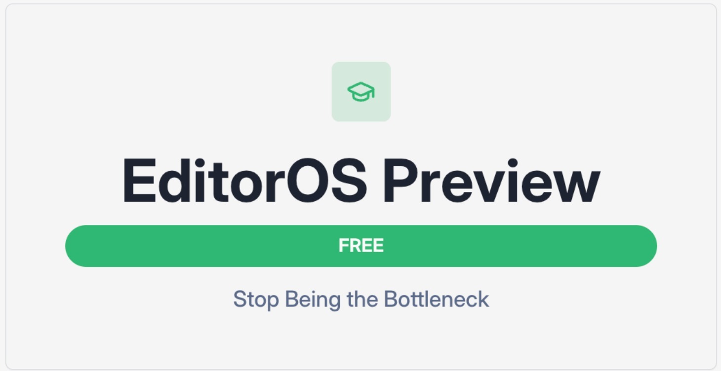 EditorOS Preview: Anti Revisions