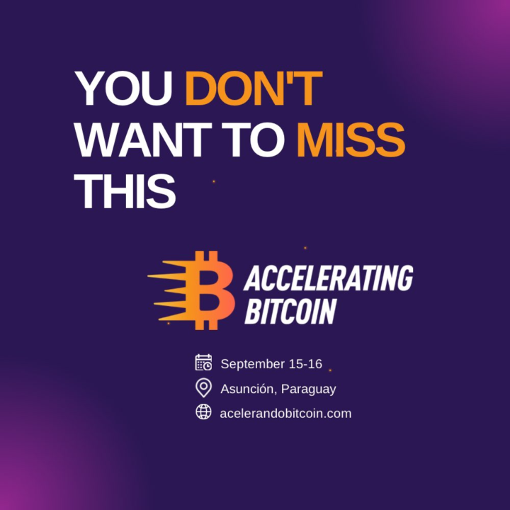 Save the Date: Accelerating Bitcoin Conference