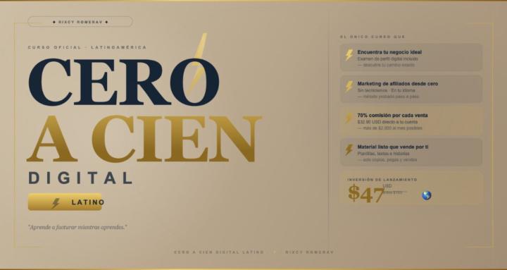 CERO A CIEN DIGITAL LATINO  cover