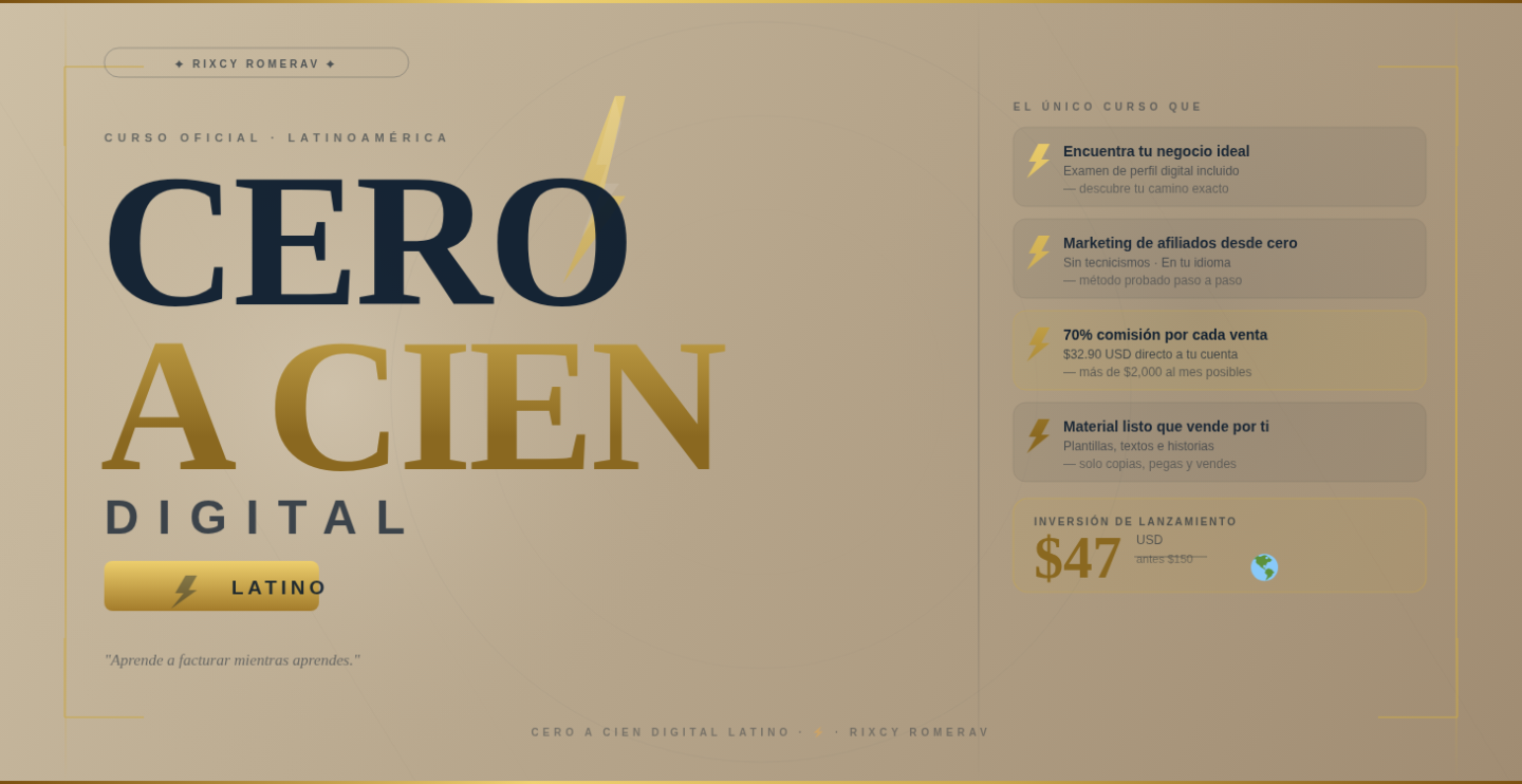 CERO A CIEN DIGITAL LATINO