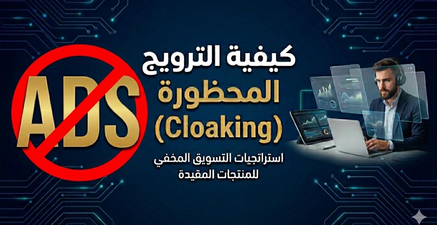 طريقة الترويج للمنتجات المحظورة بإستعمال Cloaking