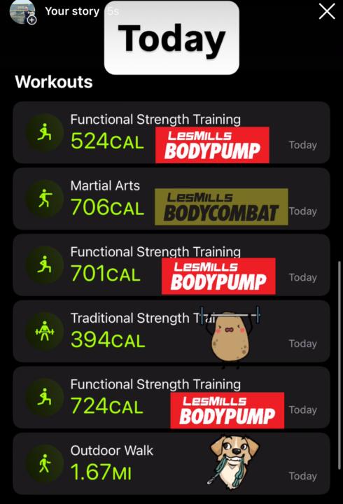 Day 1 Workout
